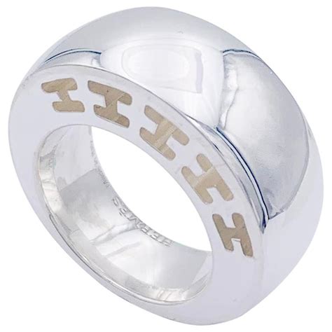 bague hermes avec le h|Hermes bagues en argent.